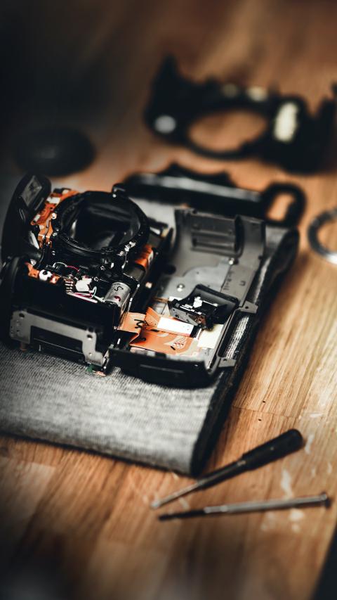 Fotocamera in Riparazione